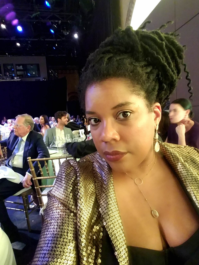 Me at Harlem Stage’s #Disrupters Gala on May 21, 2018
